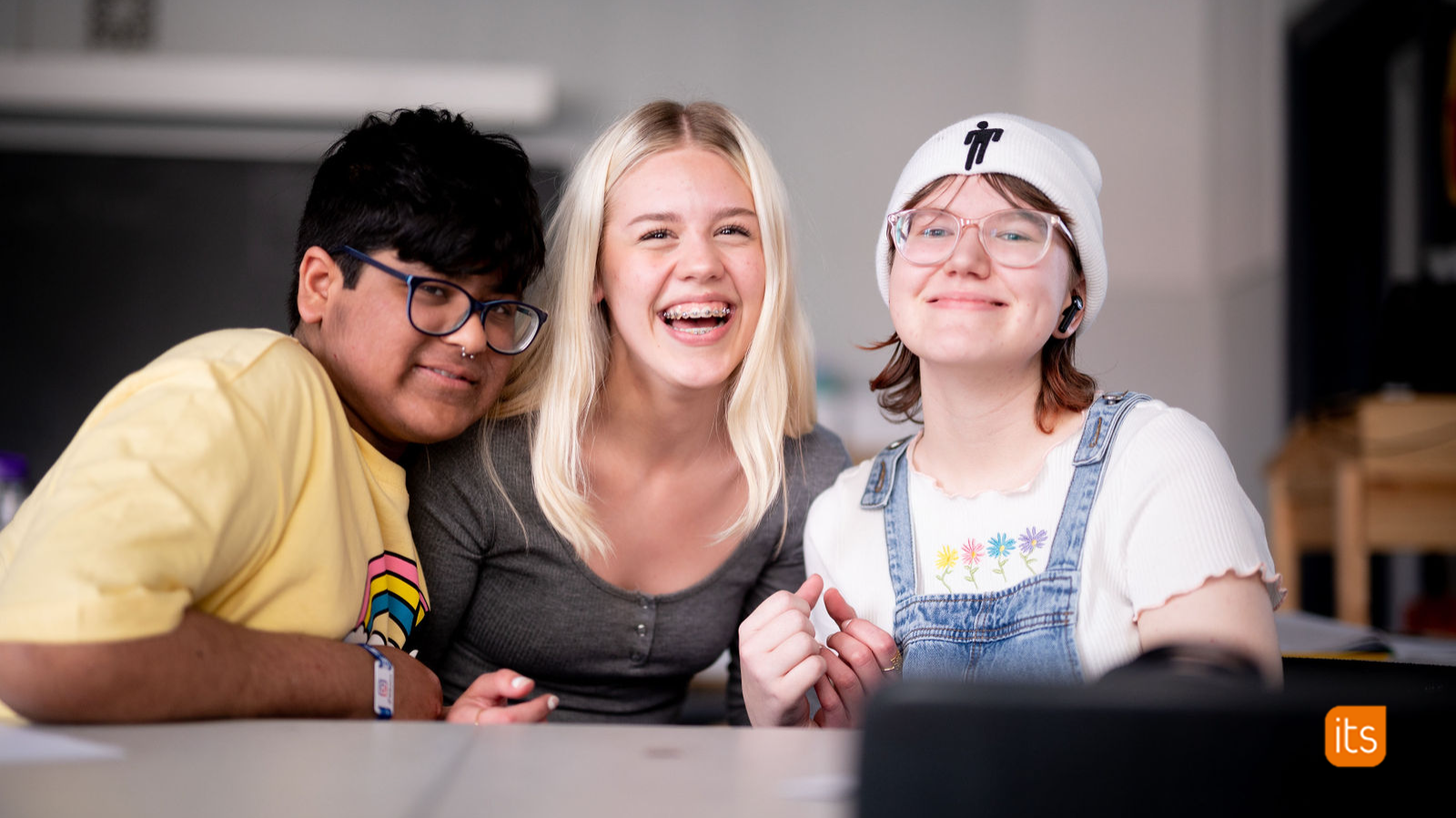 Blije leerlingen bij Esrum Kost- og Friskole